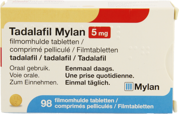 Tadalafil 5mg Mylan