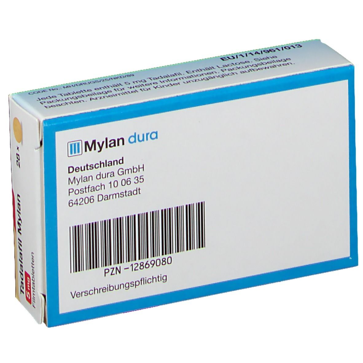 Tadalafil 5mg mylan