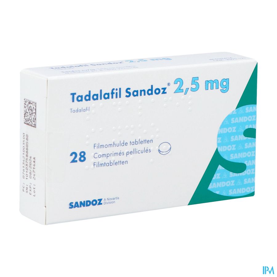 Tadalafil arrow 2 5 mg prix