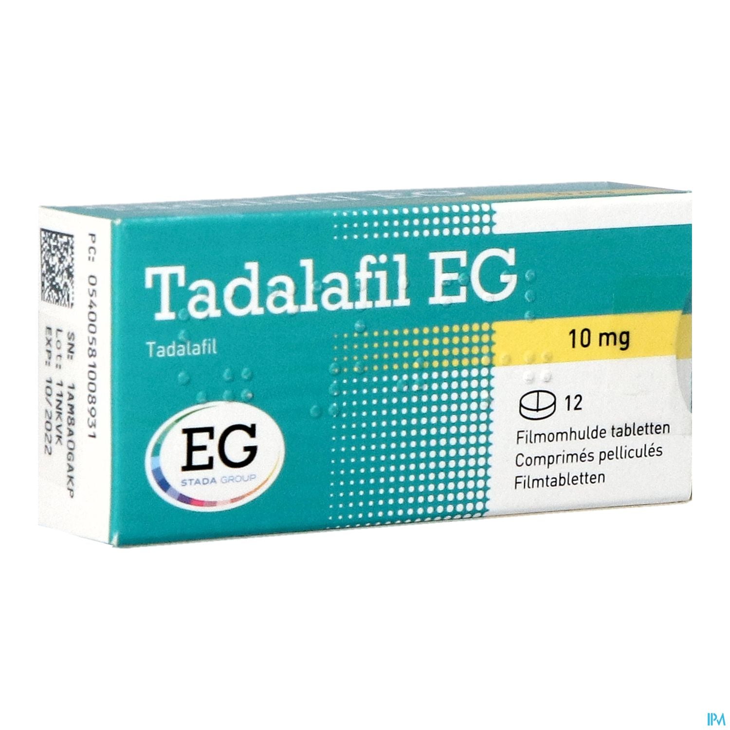 Tadalafil eg 10 mg
