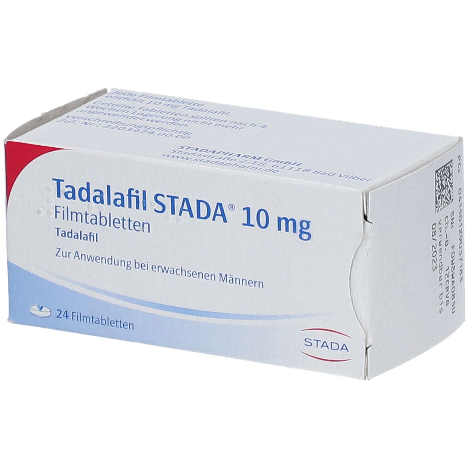 Tadalafil eg 10 mg