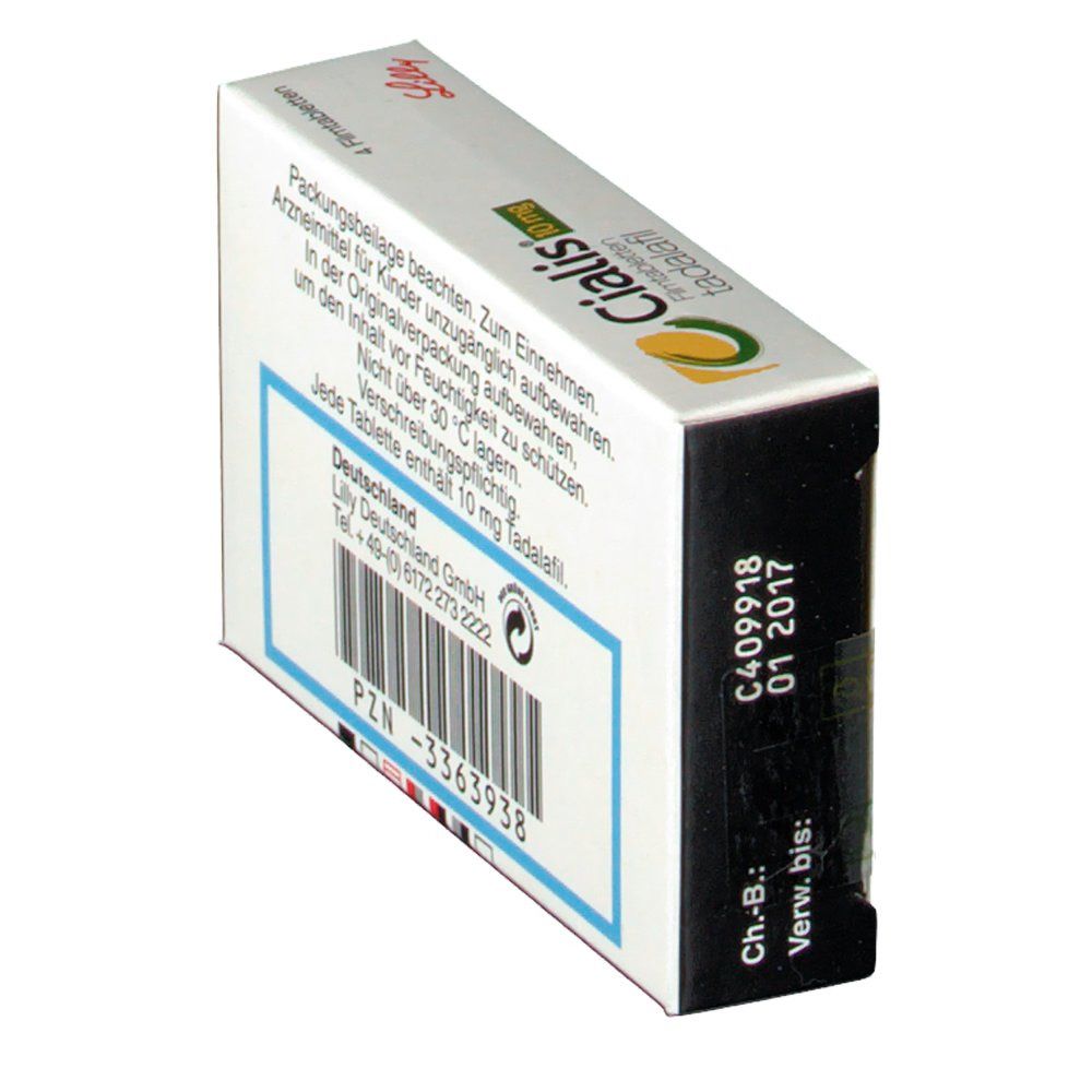 Tadalafil lilly 10 mg prix