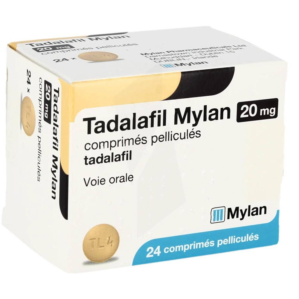 Tadalafil mylan en ligne