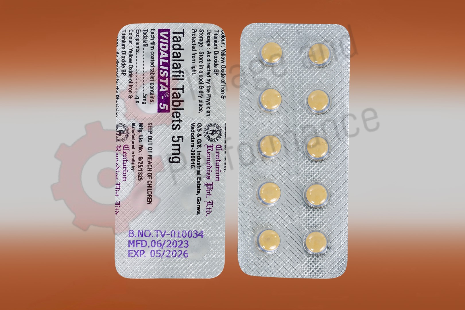 Tadalafil vidalista 5mg