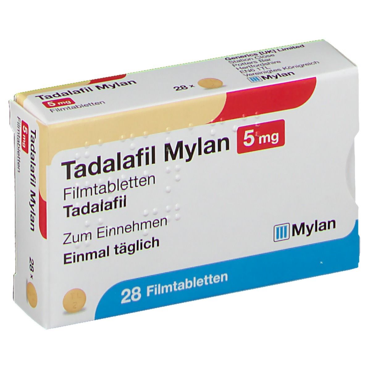 Tadalafil zentiva 5 mg prix
