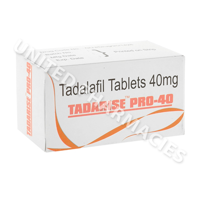 Tadarise 40 mg tadalafil