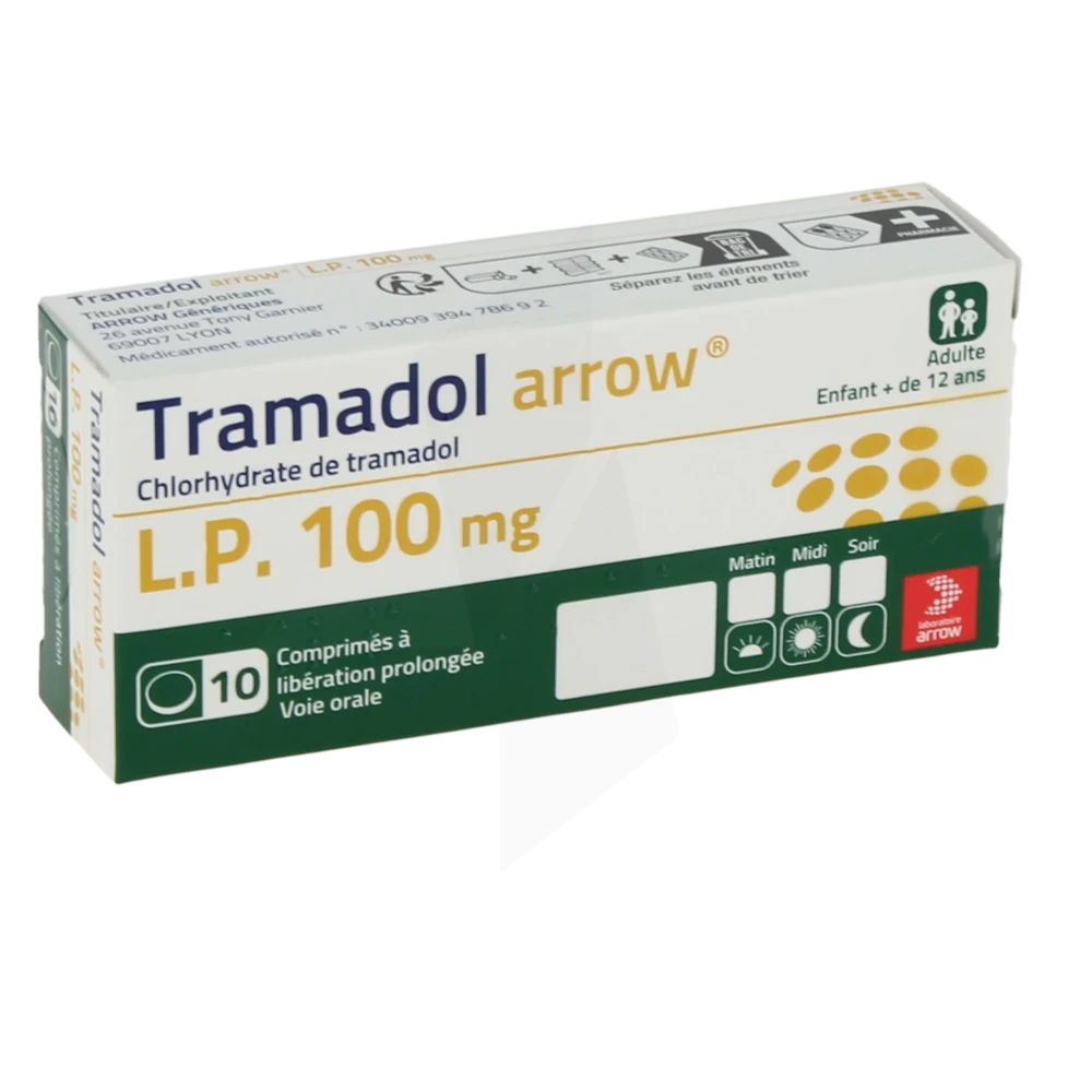 Tramadol lp 100 sans ordonnance