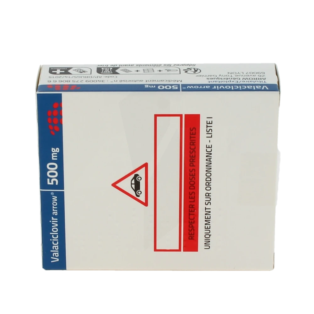 Valacyclovir pilules