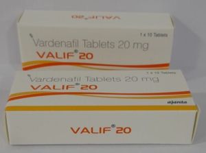 Valif vardenafil 20mg