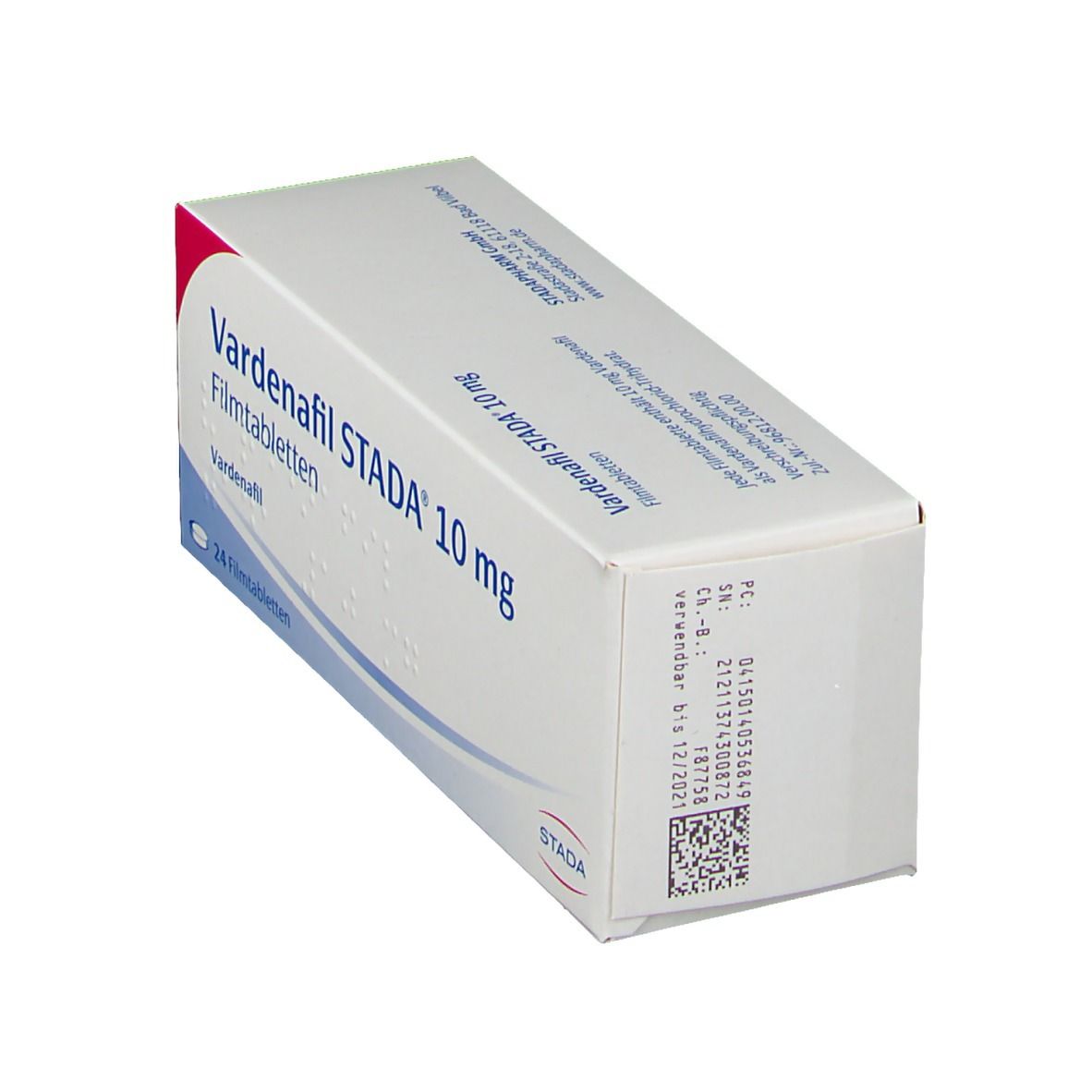 Vardenafil 10 mg stada
