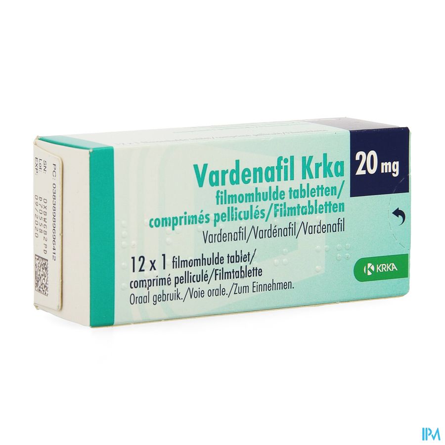 Vardenafil 20mg Avis