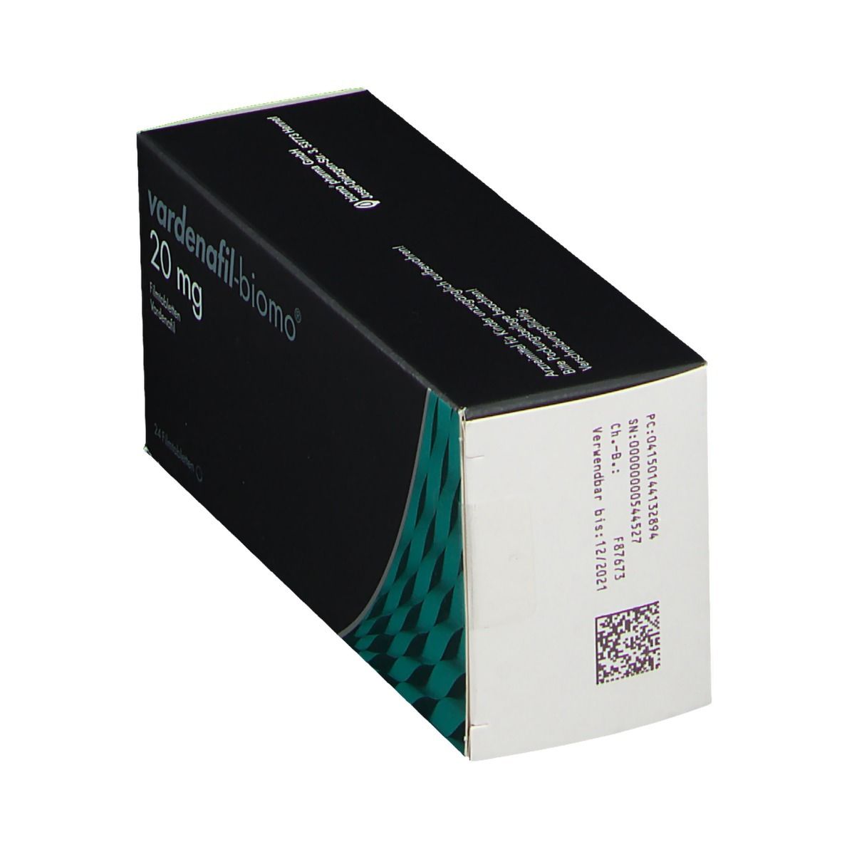 Vardenafil zentiva 20 mg