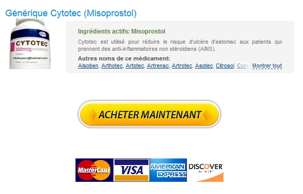 Vente cytotec france