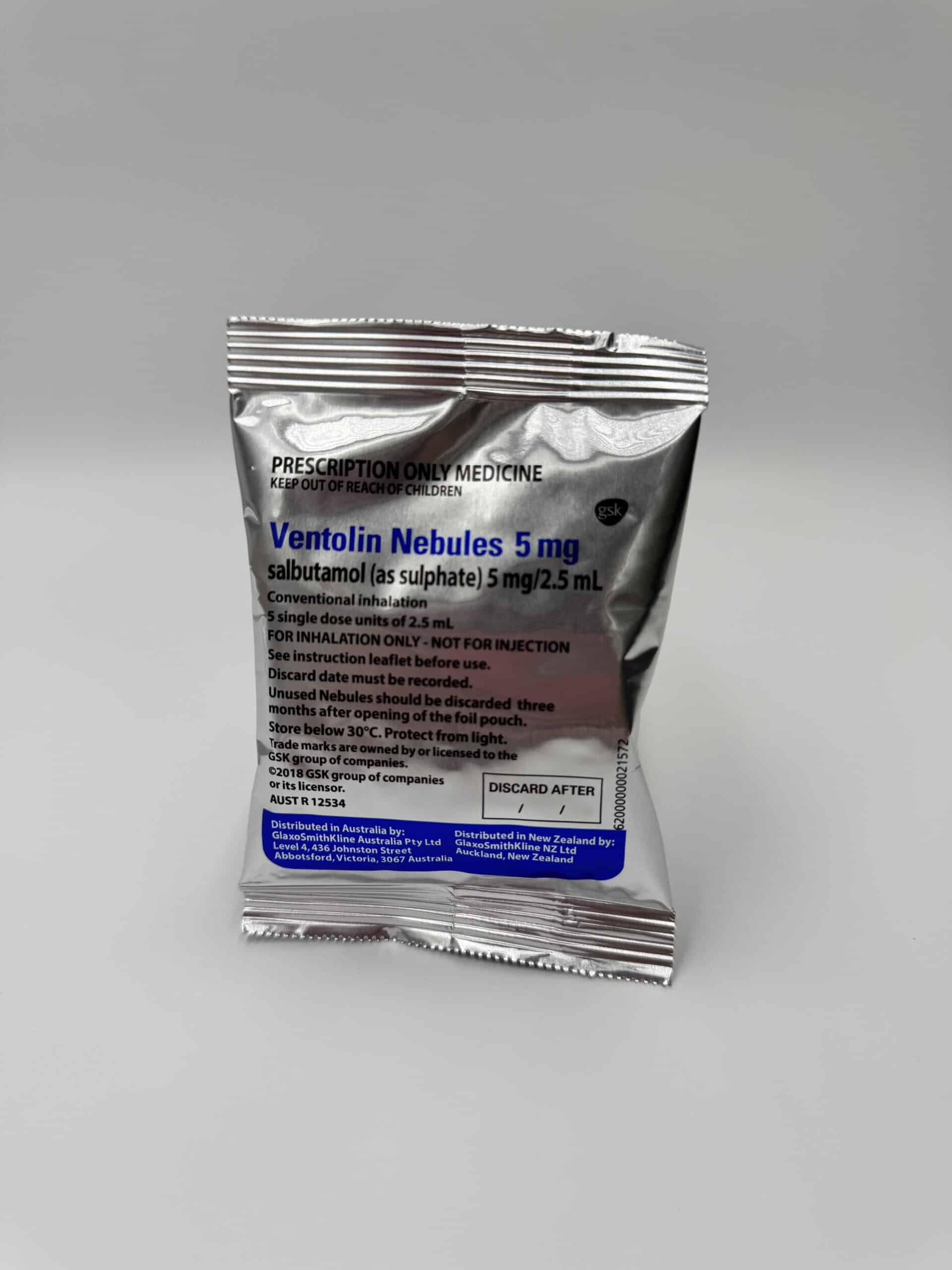 ventolin 5mg prix