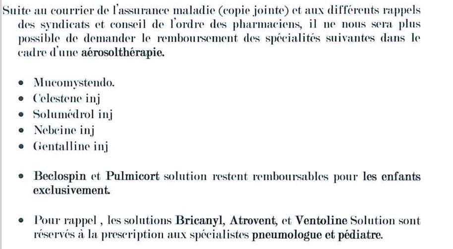 Ventolin générique