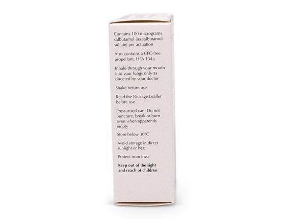 Ventolin puff prix