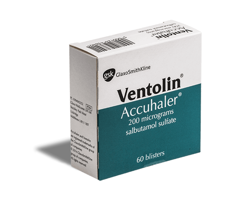 Ventolin Spray Prix