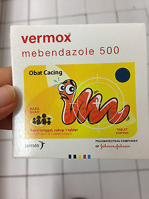 Vermox 500 mg prix
