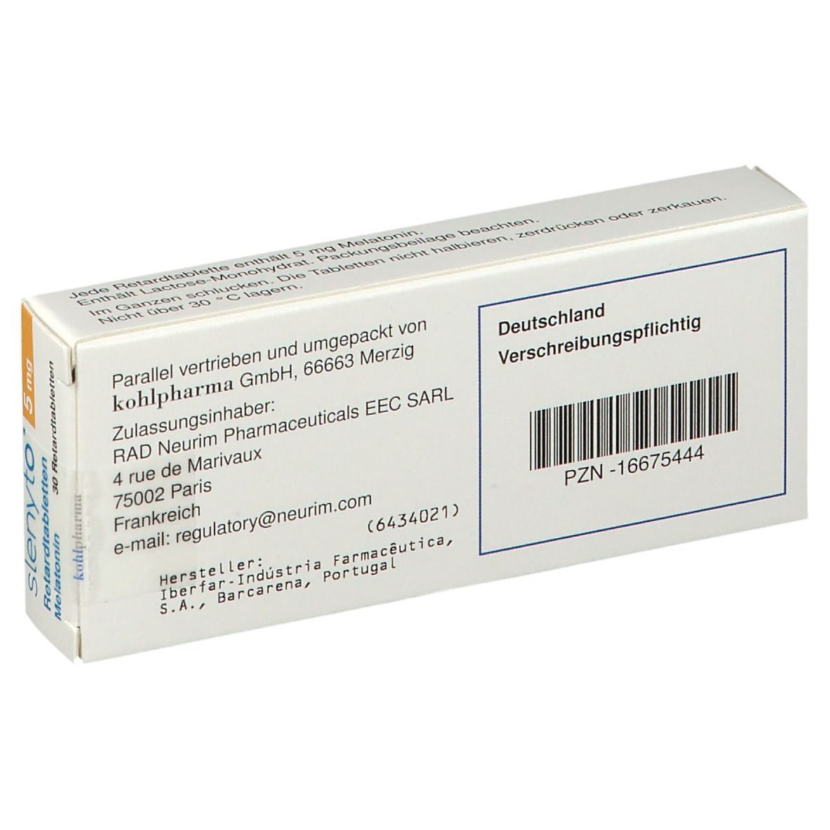 Zaleplon 5mg