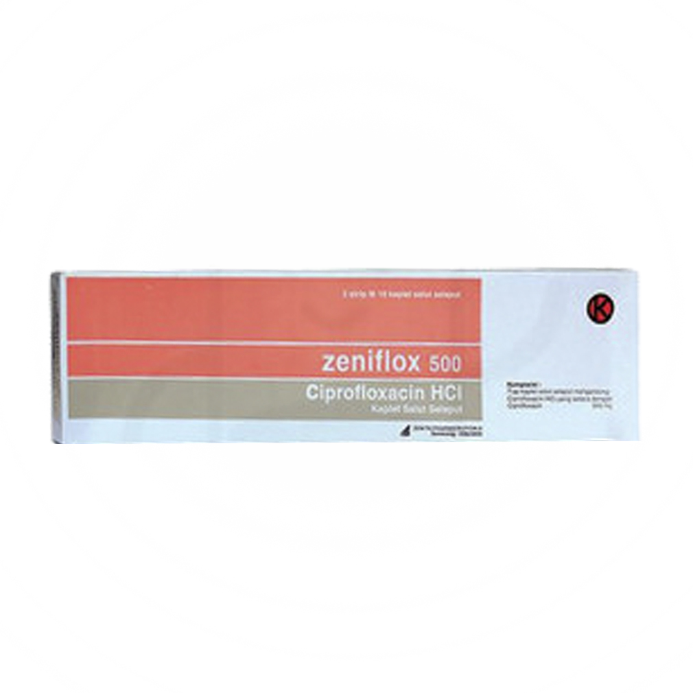 Zeniflox ciprofloxacin 500 mg