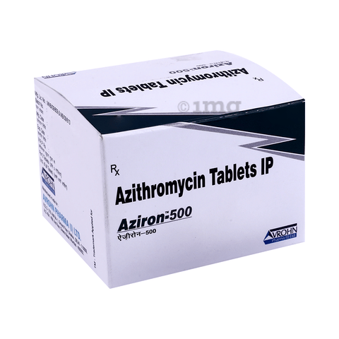 Zetron azithromycin 500 mg