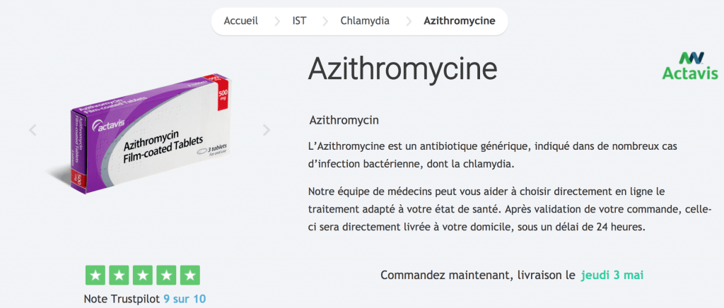 Zithromax 250 sans ordonnance en pharmacie
