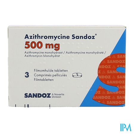 Zithromax prix belgique