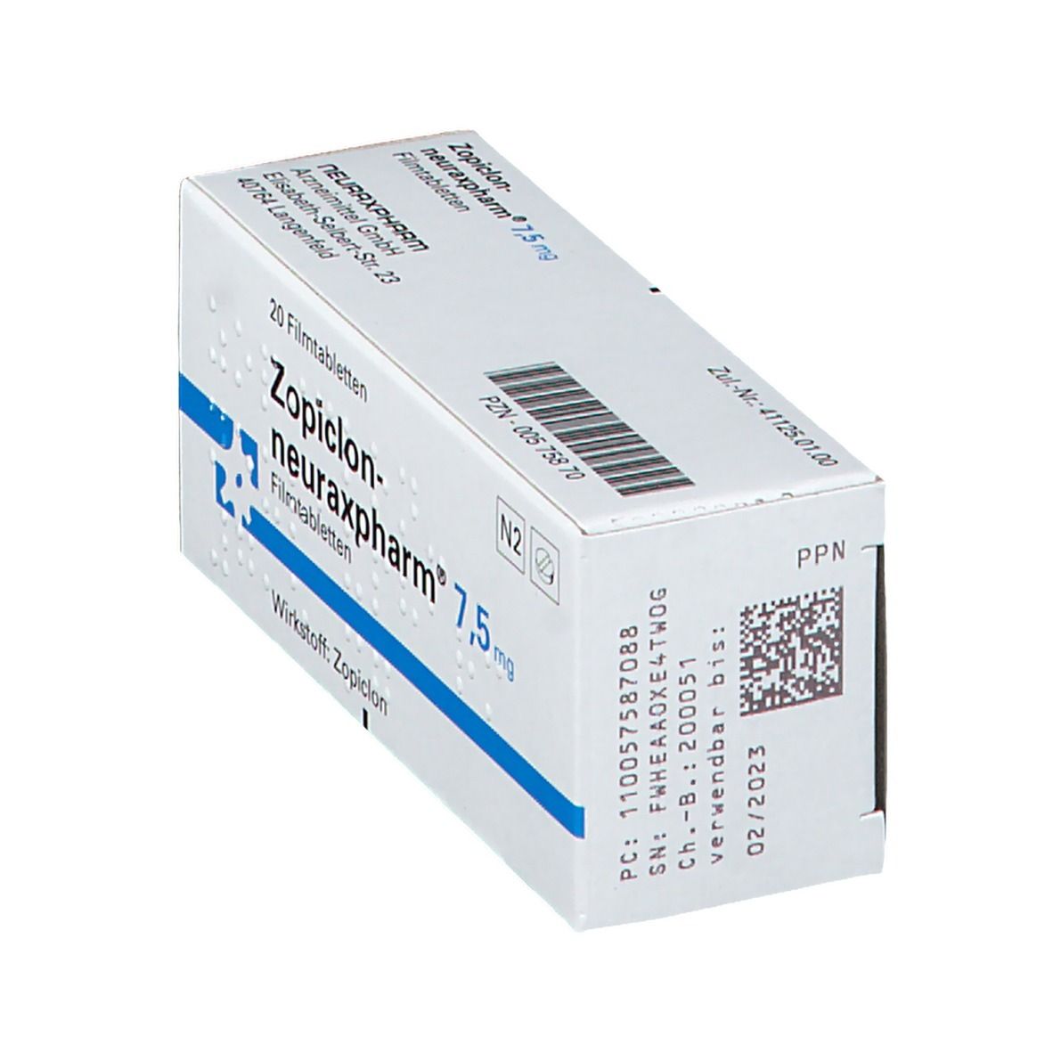 Zopiclone 7.5 mg generique