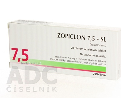 zopiclone 7.5 mg prix