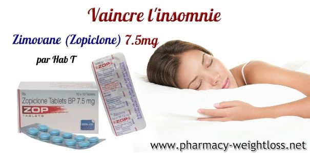 Zopiclone imovane sans ordonnance