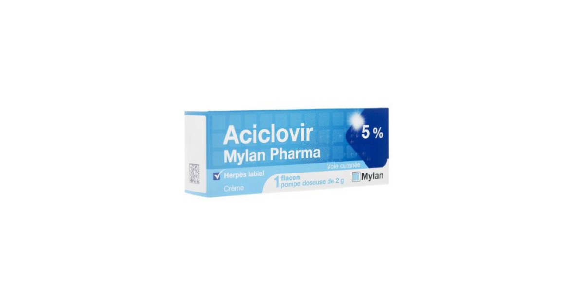 Zovirax Creme 2g Prix