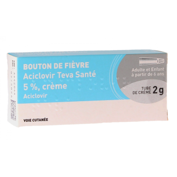 Zovirax crème générique prix
