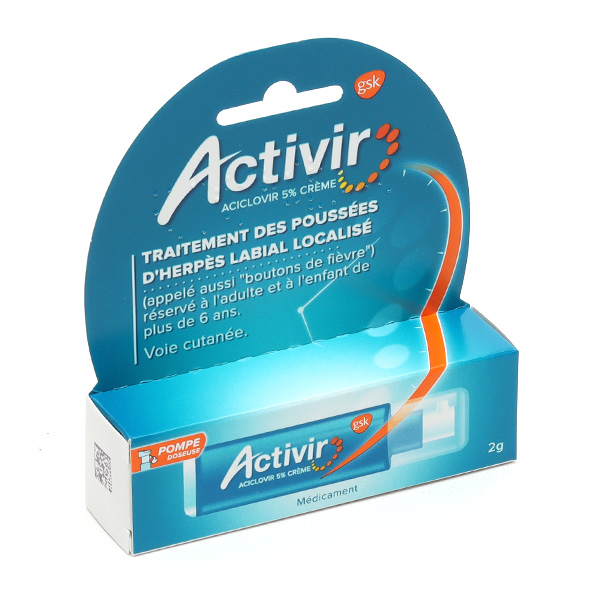 Zovirax crème sans ordonnance prix
